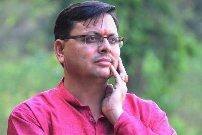 खटीमा पहुंचे मुख्यमंत्री पुष्कर धामी, ड्रीम प्रोजेक्टो का लेंगे जायजा