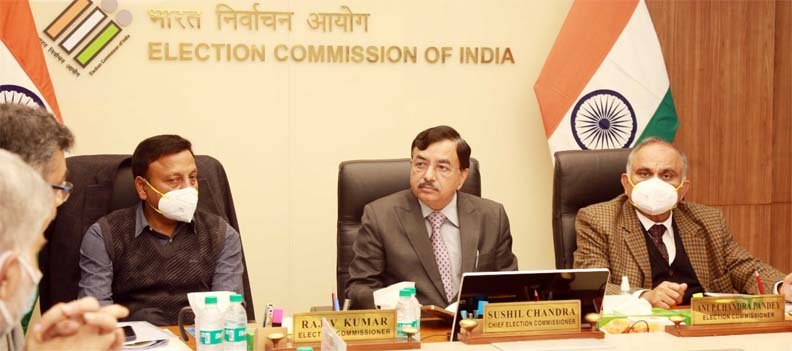 5 राज्यों में रण की तारिखों का ऐलान! , 7 चरणों में पॉजिटिव केस वाले भी डालेंगे वोट