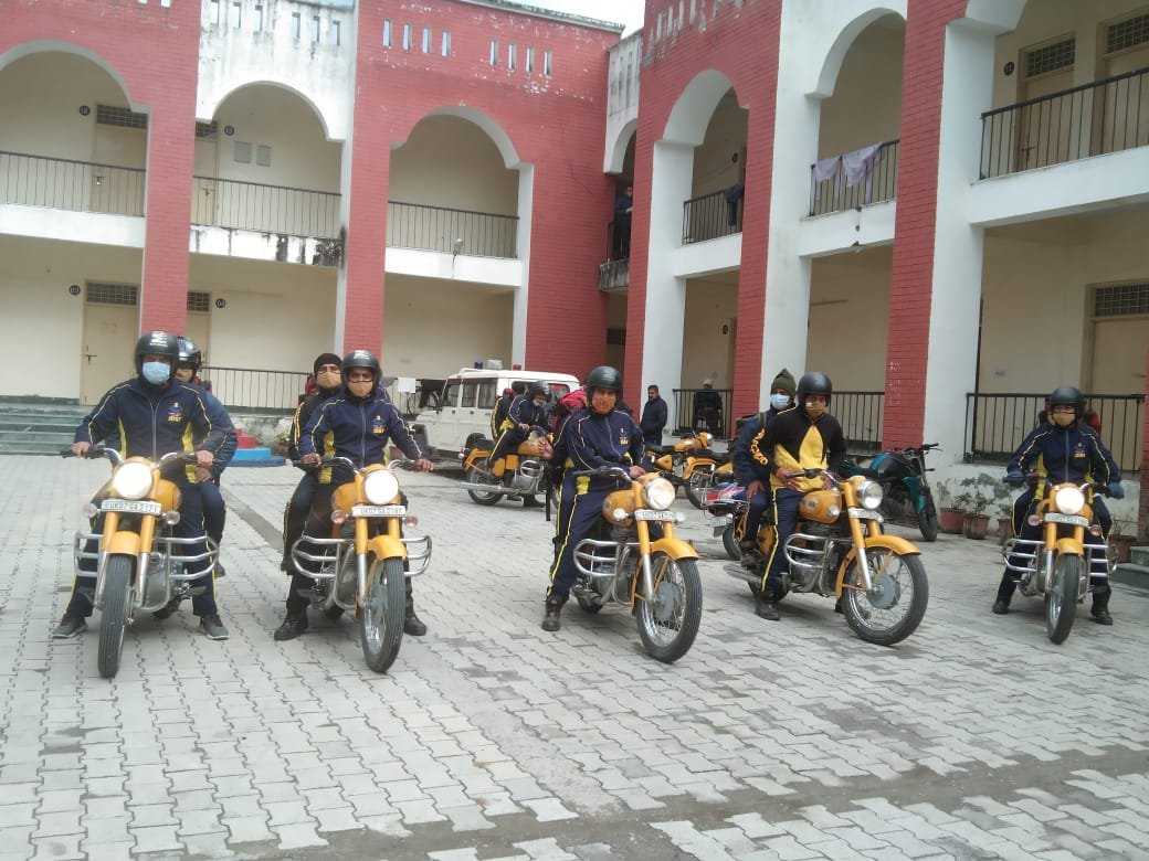 कोरोना का बढ़ा संकट , अग्रणी भूमिका निभाती, एसडीआरएफ