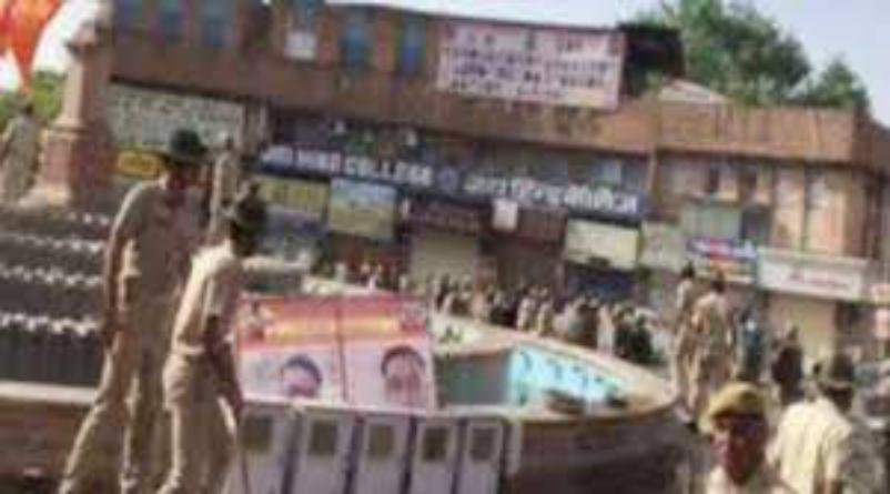जोधपुर में फिर उठा बवाल, झंडा फहराने को लेकर हुई हिंसा, चार पुलिसकर्मियों समेत कई घायल