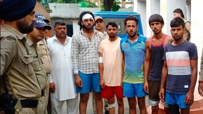 मुजफ्फरनगर के कांवड़िये की हत्या के आरोप में छह युवक गिरफ्तार