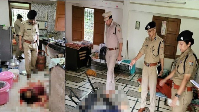 परिवार के पांच सदस्यों को उतारा मौत के घाट, मासूम बच्चियों पर भी नहीं किया रहम