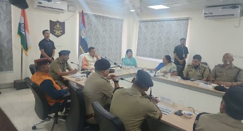 पुलिस विभाग के नए पटेल भवन का उद्घाटन, ट्रेनिंग के नए पाठ्यक्रम का भी विमोचन