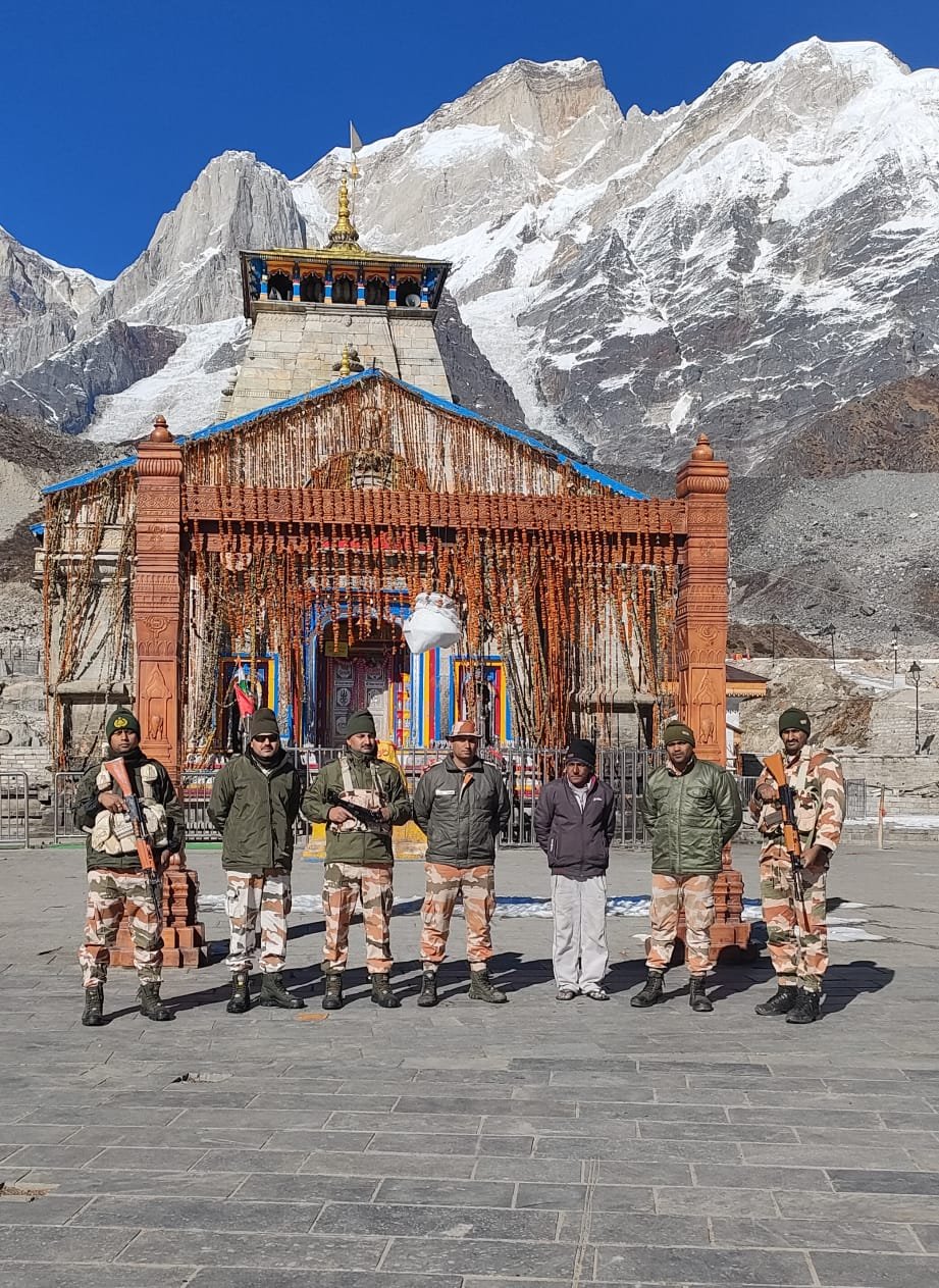 ITBP पहुंची बद्री-केदार की सुरक्षा को