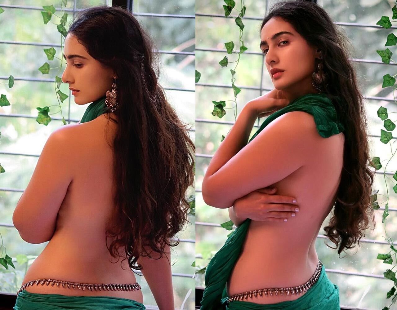 Megha Shukla Photoshoot: साड़ी का ब्लाउज उतार फेंका मेघा शुक्ला ने करवाई किलर फोटोशूट, देखिए बोल्ड वीडियो-फोटोज…