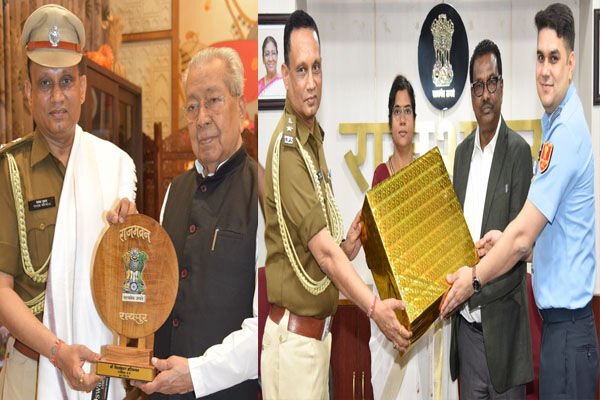 CG News: राज्यपाल हरिचंदन ने IPS शुक्ला को नए दायित्व के लिए शुभकामनाएं दीं…