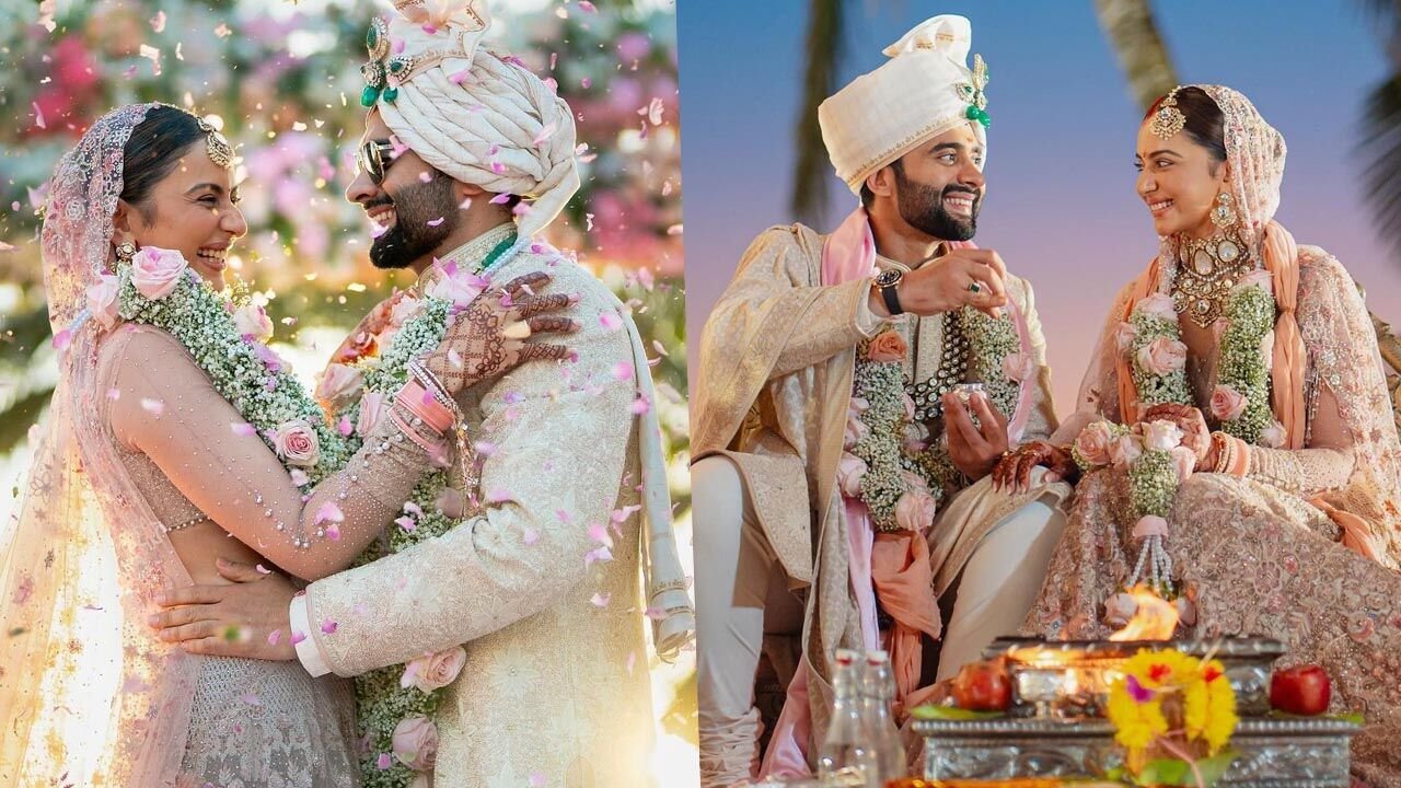 Rakul-Jackky Wedding First Photo: शादी के बंधन में बंधे रकुल प्रीत और जैकी, रोमांटिक अंदाज में कपल की पहली तस्वीरें आई सामने…