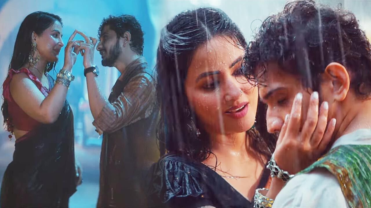 Munawar-Hina Khan Song: भारी बारिश में बांहों में बाहें डाले रोमांटिक हुए मुनव्वर और हिना खान, 'हल्की-हल्की सी' गाने ने मचाई तबाही, देखिए वीडियो…