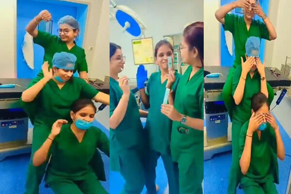 CG News: Video: रिल्स के चक्कर में तीन नर्स निपटी: DKS अस्पताल की नर्सों ने ऑपरेशन थियेटर के अंदर बनाई रिल्स, तीनों सस्पेंड…