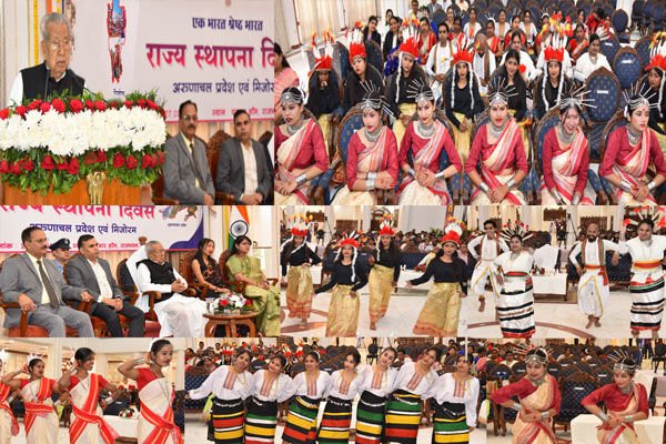 Raipur News: राजभवन में मनाया गया मिजोरम और अरूणाचल प्रदेश का स्थापना दिवस…