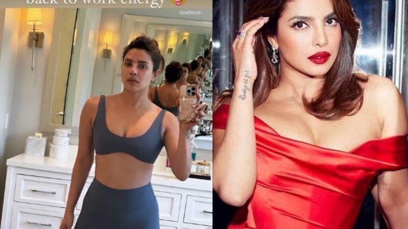 Priyanka Chopra News: वापस लौटीं काम पर प्रियंका चोपड़ा, फिटनेस सेल्फी लेते हुए दिखाई रूटीन की झलक, देखकर खुशी से झूमे फैंस…
