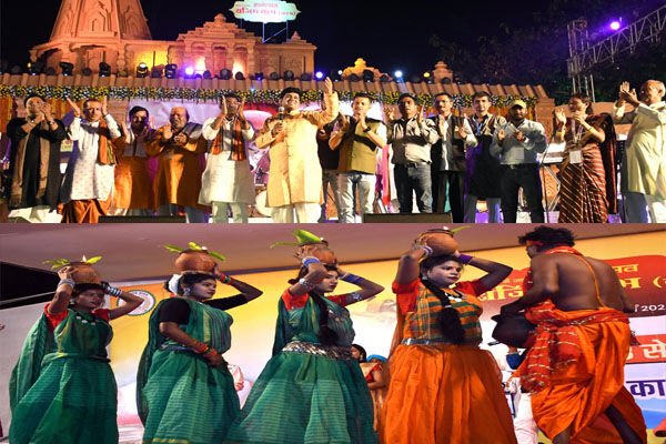 Rajim Kumbh: श्रीरामलला मंदिर निर्माण के 500 सालों के संघर्षों की प्रस्तुति देखकर श्रद्धालु हुए भावुक