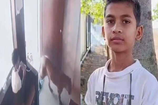 Malegaon Leopard Viral Video: 12 साल के बच्चे के पास आ गया खूंखार तेंदुआ, फिर बालक ने कुछ ऐसा किया, जिसकी अब हो रही जमकर तारीफ….