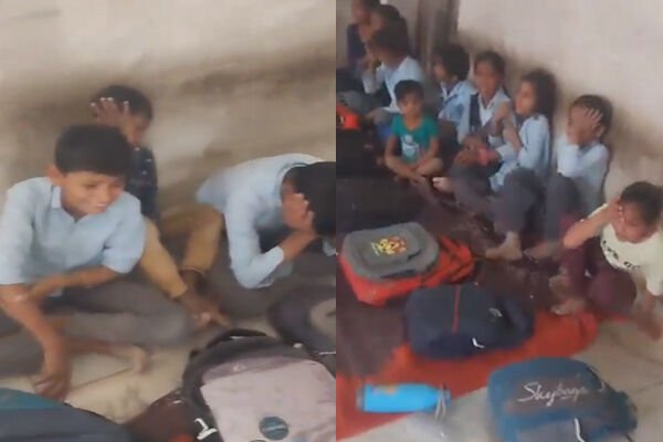 Rajasthan News: क्लास में सो रहे थे गुरु जी, बच्चों के शोर से टूटी नींद, तो डंडे से कर दी पिटाई, देखें वीडियो
