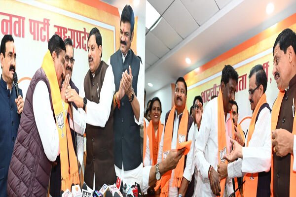 MP Politics News: कांग्रेस के दो पूर्व विधायक अरुणोदय चौबे और शिवदयाल बागरी भाजपा में हुए शामिल, दीपक जोशी भी छोड़ सकते हैं पार्टी