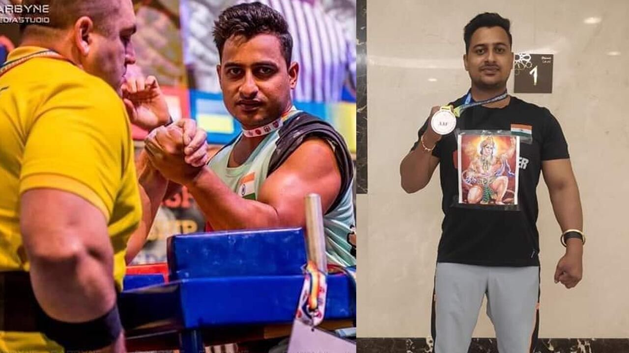 Armwrestling Championship Srimant Jha: श्रीमंत झा ने इटली पैरा आर्म्रेसलिंग चैम्पियनशिप में जीता सिल्वर मेडल, भारत के शहीद जवानों को मेडल किया समर्पित…