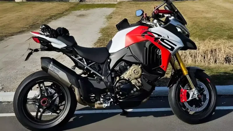 Ducati V4 RS: Ducati Multistrada V4 RS लॉन्च से पहले भारत की वेबसाइट पर हुई लिस्ट, जानें इसकी कीमत और फीचर्स
