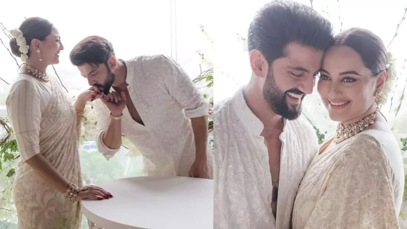 Sonakshi Sinha-Zaheer Wedding Photo: जन्मों-जन्मों के लिए हुए सोनाक्षी सिन्हा और जहीर इकबाल, रोमांटिक अंदाज में वेडिंग की पहली फोटो आई सामने…