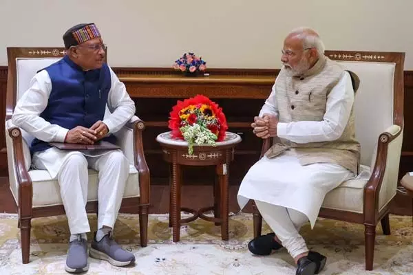 CM Vishnu Deo Sai: दिल्‍ली में पीएम मोदी से मिले सीएम साय: 25 मिनट चली बैठक में इन मुद्दों पर हुई चर्चा, अब से कुछ देर बाद शाह से करेंगे भेंट