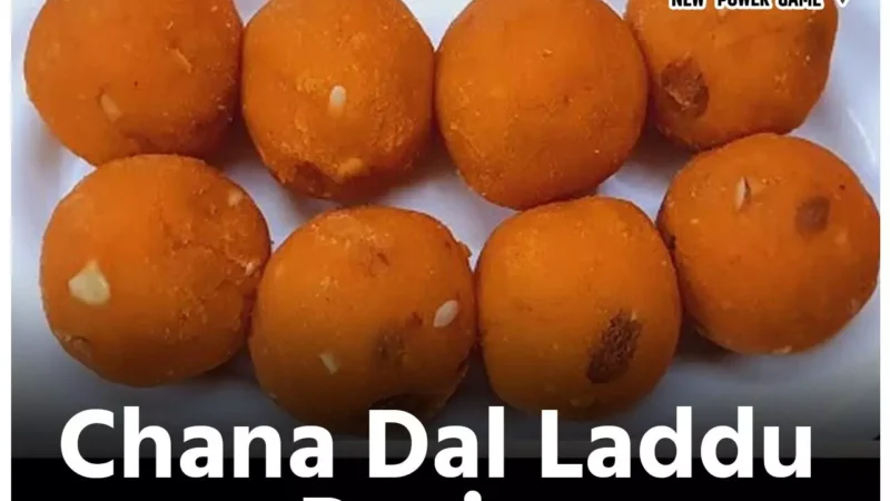 Chana Dal Laddu Recipe : चने की दाल से घर में बनाइए एकदम हलवाई जैसे दानेदार लड्डू, पढ़िए रेसिपी…