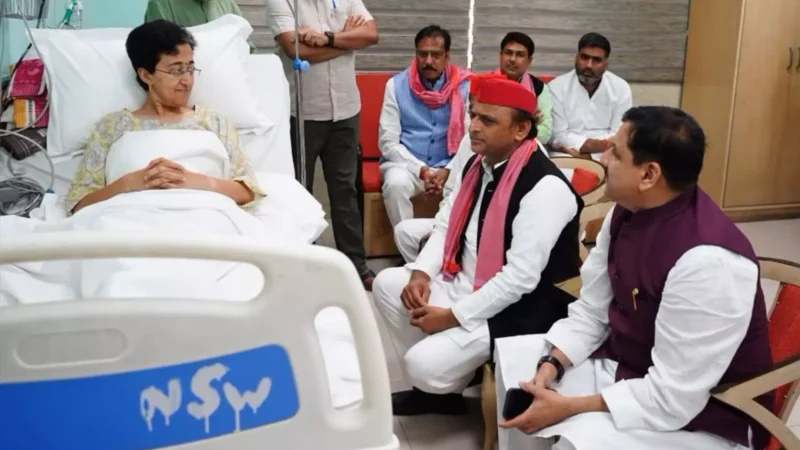 Atishi Health News: दिल्ली के जल मंत्री आतिशी अस्पताल से डिस्चार्ज, LNJP में थीं भर्ती, अखिलेश ने की मुलाकात