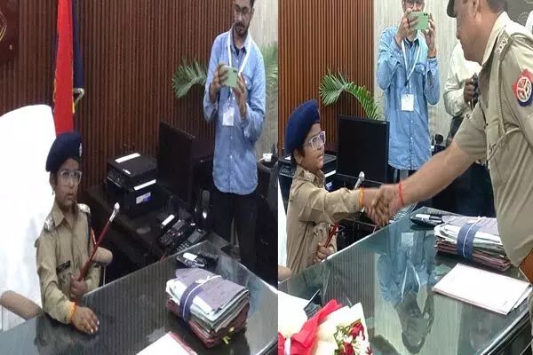 UP IPS News: 9 साल का बच्चा बना वाराणसी का ADG, पुलिस वालों ने किया सैल्युट, जानिए नन्हे आईपीएस की कहानी…