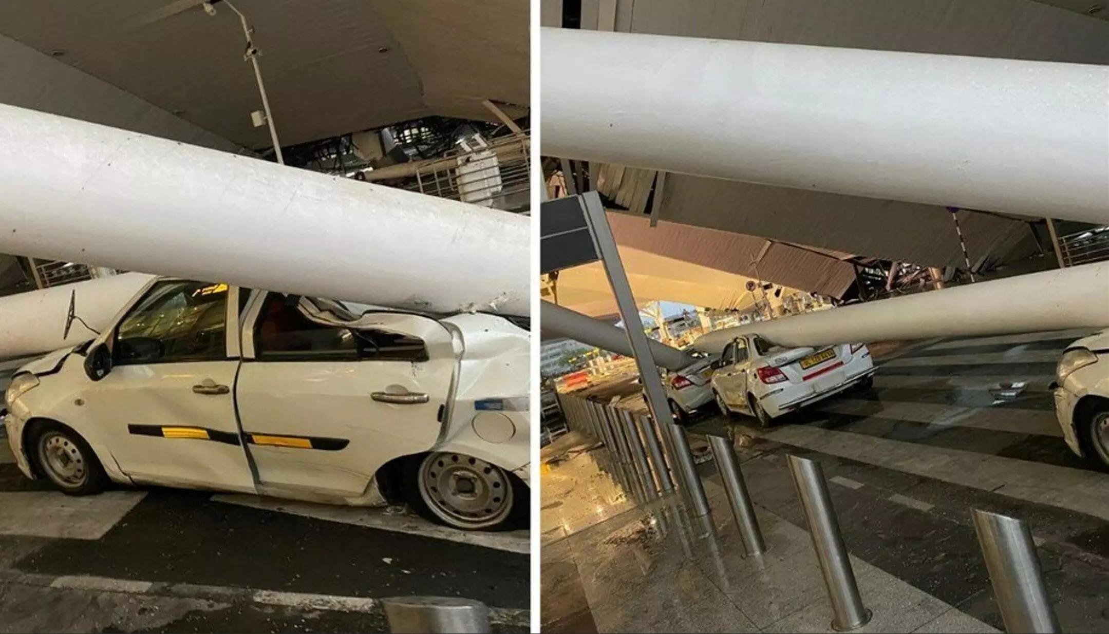 Delhi IGI Airport Accident: दिल्ली IGI एयरपोर्ट पर बड़ा हादसा, टर्मिनल 1 की छत गिरी, 4 लोग घायल