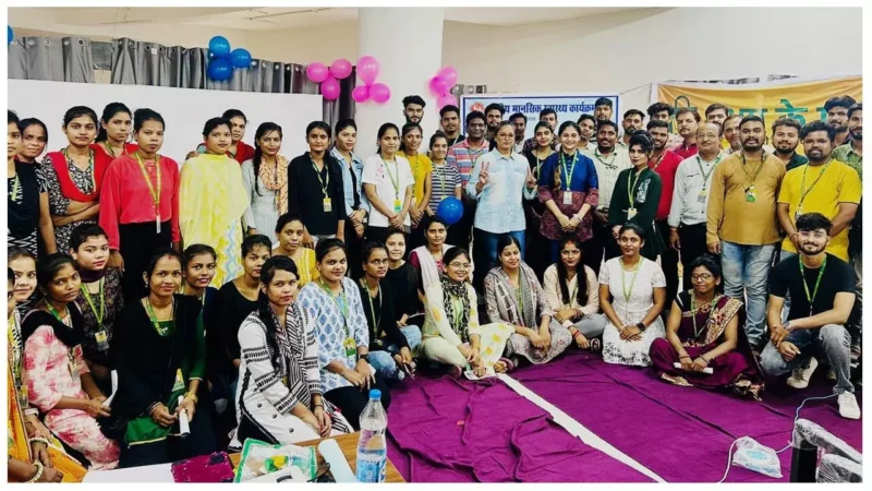 मानसिक स्वास्थ्य जागरूकता कार्यशाला Shubham K Mart Pvt. Ltd. कर्मचारियों पर अमिट छाप छोड़ती है…