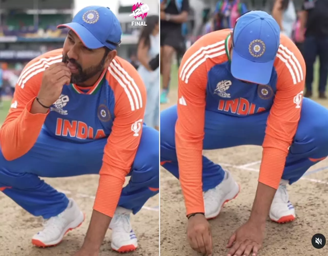Rohit Sharma T20 WC Video: क्यों खाई रोहित शर्मा ने क्रिकेट मैदान की मिट्टी, खुद भारतीय कप्तान ने बताई ये बड़ी वजह…