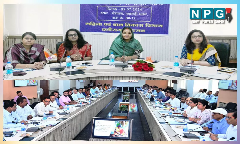 CG: अधिकारी करेंगे आंगनबाड़ियों का निरीक्षण, मंत्री लक्ष्मी राजवाड़े ने ली समीक्षा बैठक, दिए कई निर्देश…