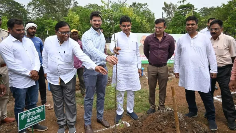 Raipur News: राजस्व मंत्री ने पेड़ लगाकर ‘एक पेड़ अपनी मां के नाम अभियान‘ की शुरुआत