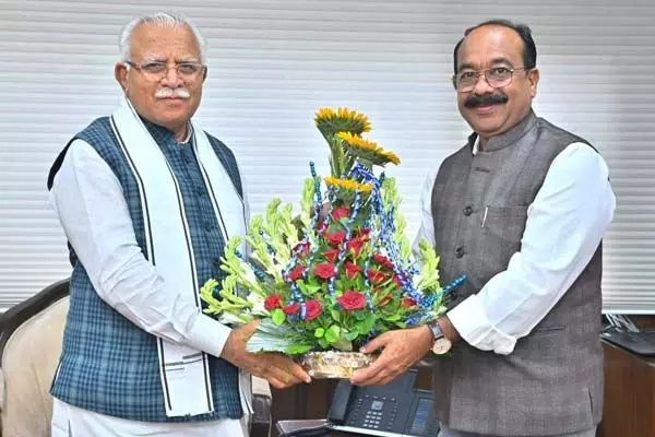 Chhattisgarh News: केंद्रीय शहरी कार्य मंत्री से मिले साव: डिप्टी सीएम ने खट्टर से छत्तीसगढ़ की इन बड़ी योजनाओं के लिए मांगी सहायता