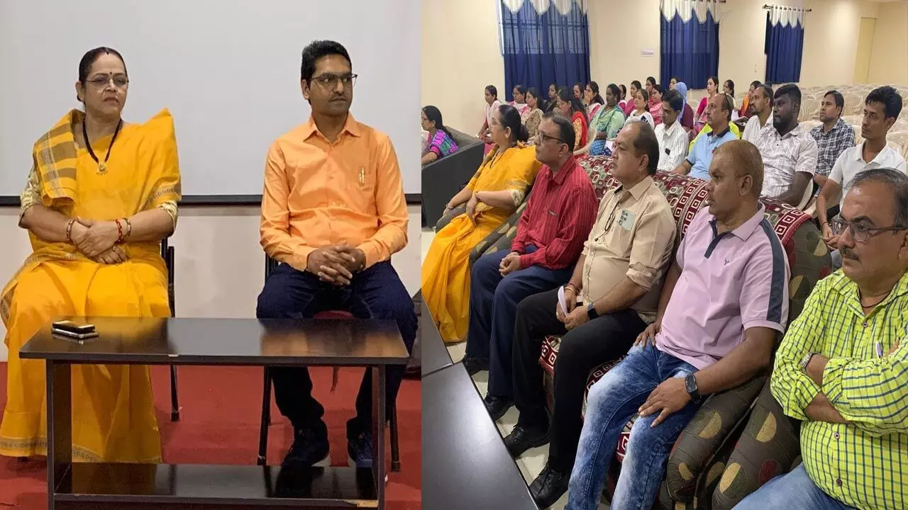 Pt. Harishankar Shukla Memorial College: पं. हरिशंकर शुक्ल स्मृति महाविद्यालय में NEP-2020 पर स्टेट लेवल वर्कशॉप का आयोजन…