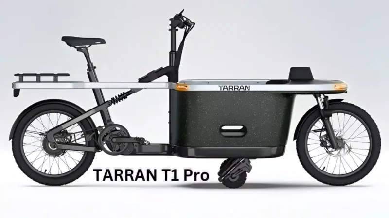 TARRAN T1 Pro E-Bike: इंटेलिजेंट लैंडिंग गियर वाला TARRAN T1 Pro ई-बाइक हुई पेश: जानें इसके शानदार फीचर्स के बारें में…
