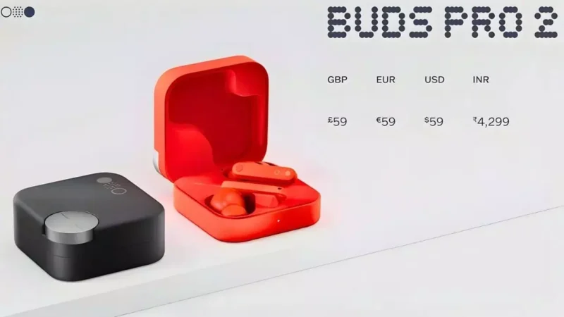 CMF Buds 2 Pro: कमाल की आवाज़, कमाल की छूट! CMF Buds 2 Pro भारत में 4,299 रुपये में लॉन्च हुए – जानें इसके खास फीचर्स और कलर ऑप्शन्स…