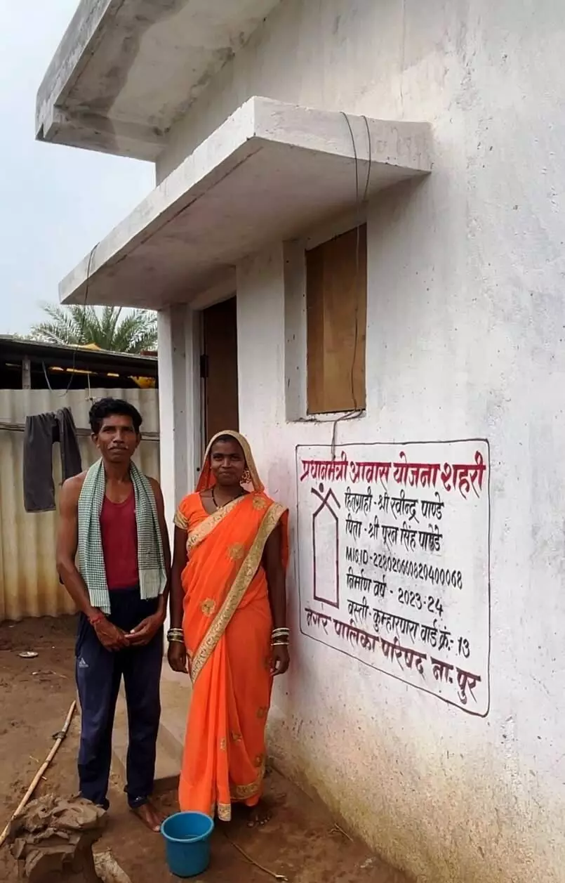 CG News: छत्तीसगढ़ में प्रधानमंत्री आवास योजना से बदली रवींद्र की तकदीर