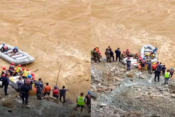 Nepal Landslide News: नेपाल में भूस्खलन से नदी में बह गई दो बस, 7 भारतीयों की मौत, 50 से अधिक लापता