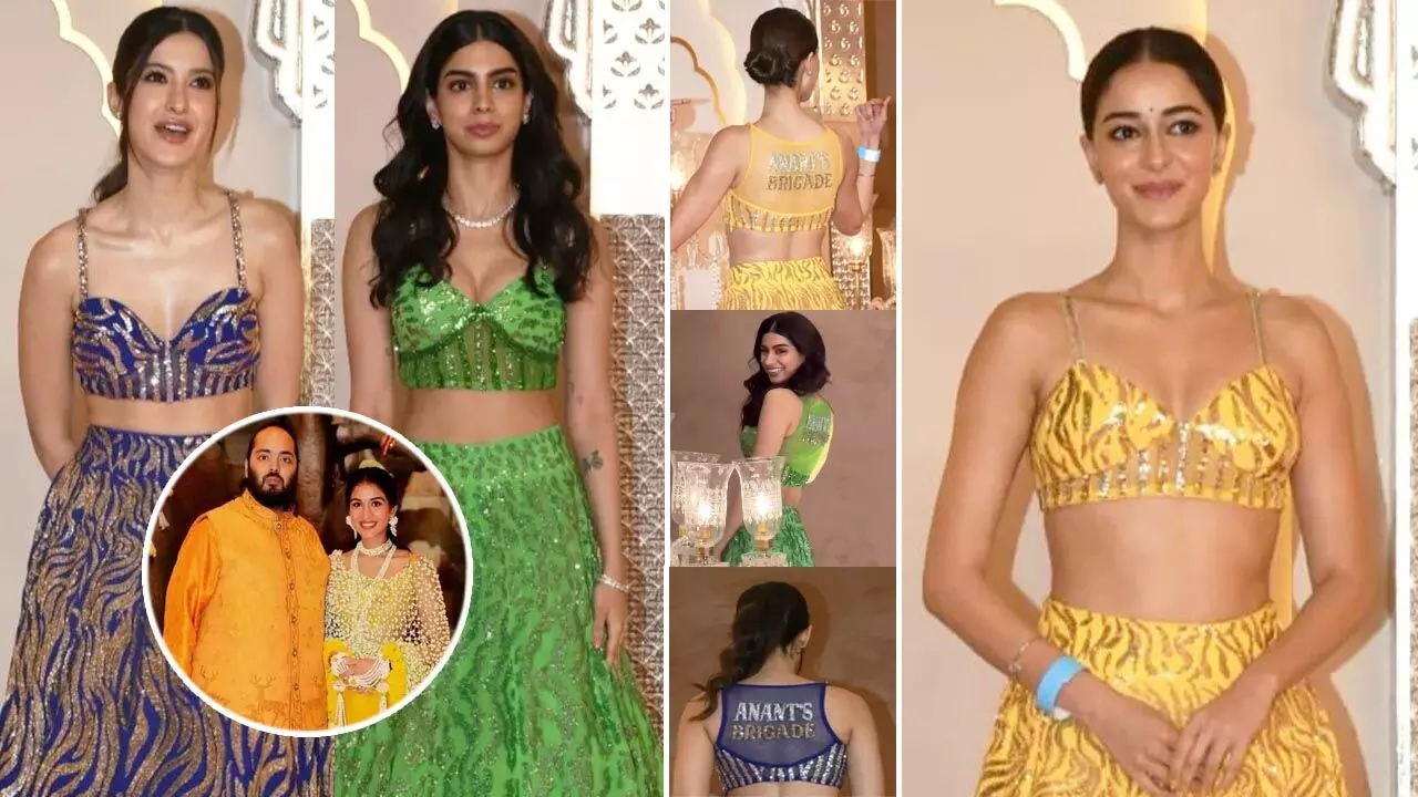 Anant-Radhika Wedding: अनंत-राधिका की शादी में अनन्या-शनाया और खुशी कपूर की ड्रेस ने मचाई सनसनी, इस वजह से लोगों ने खींचा ध्यान…