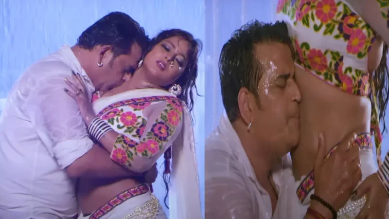 Ravi Kishan Anjana Singh Song: तेज बारिश में अंजना सिंह संग रोमांटिक हुए रवि किशन, भीगी एक्ट्रेस के सीने से हटाया पल्लू, और फिर गर्दन से पेट तक…