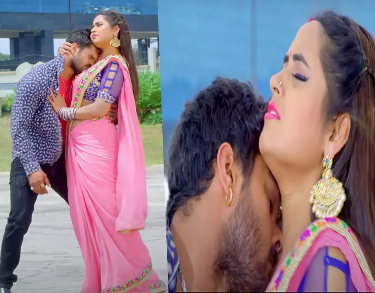Khesari Yadav-Kajal: खुल्लम- खुल्ला प्यार करेंगे हम दोनों… सड़कों पर इश्क फरमाते नजर आए खेसारी और काजल, VIDEO क्लिप वायरल…