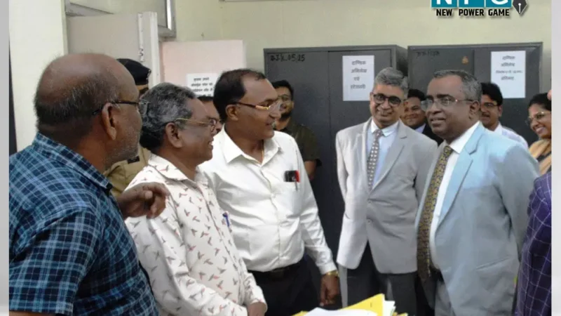 Korba: न्यायाधिपति भादुड़ी ने कोरबा डिस्ट्रिक्ट कोर्ट परिसर का किया अवलोकन…पर्यावरण सरंक्षण का दिया संदेश