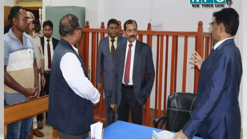 जशपुर: न्यायमूर्ति राधाकिशन अग्रवाल ने जशपुर में राष्ट्रीय लोक अदालत एवं जिला न्यायालय का किया निरीक्षण…