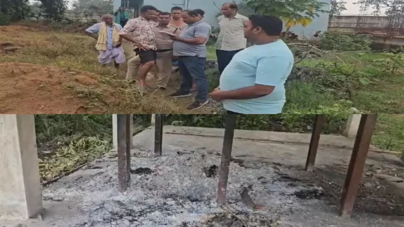 छत्तीसगढ़ में सती हो गई महिला! पति की अंत्येष्टि के बाद लापता, चिता के पास मिली साड़ी, चश्मा और चप्पल