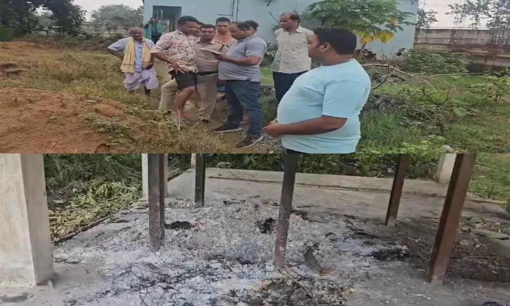 छत्तीसगढ़ में सती हो गई महिला! पति की अंत्येष्टि के बाद लापता, चिता के पास मिली साड़ी, चश्मा और चप्पल