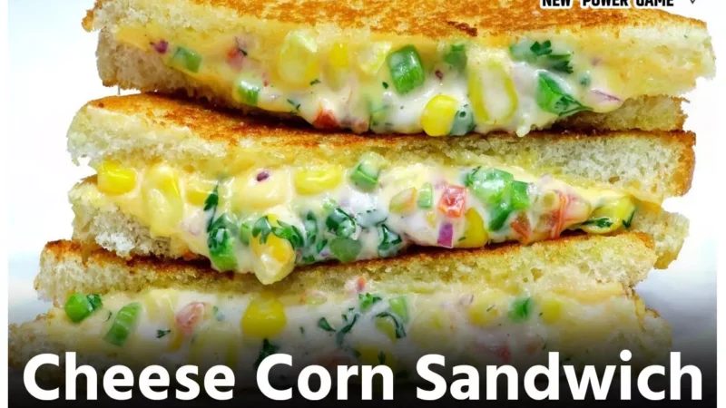 Cheese Corn Sandwich Recipe: बारिश की बूंदों के साथ इंजाॅय कीजिए फटाफट बनने वाले चीज़ काॅर्न सैंडविच, मज़ा हो जाएगा दोगुना…
