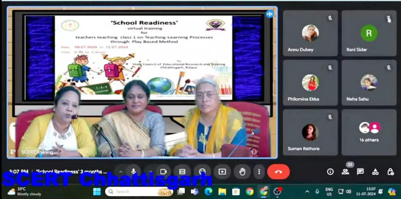 'School Readiness' Programme: स्कूल रेडिनेस के तहत खेल-खेल में सीखने का हुआ प्रशिक्षण