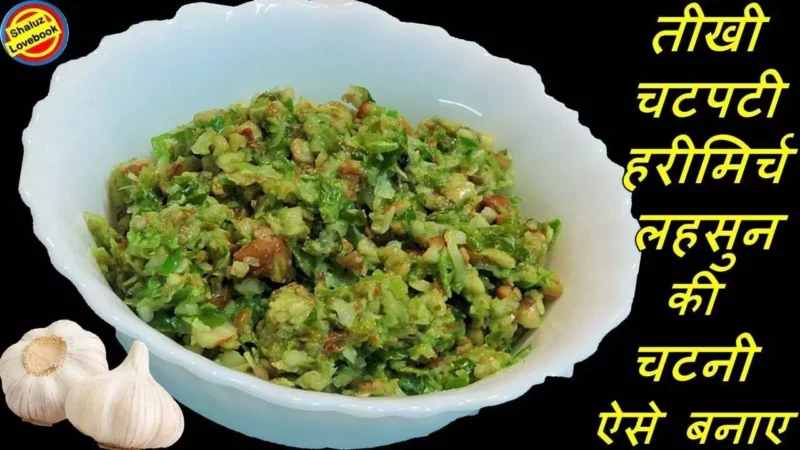 Hari Chatani Recipe : बारिश में बनाए चटपटी हरी मिर्च और लहसुन की चटनी, Read Recipe