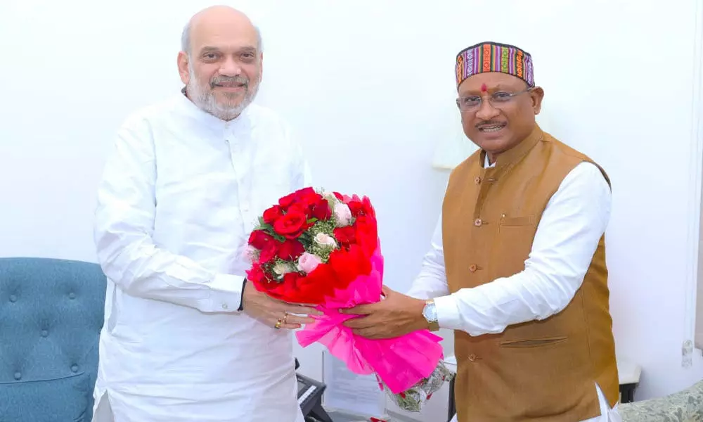 CM विष्णुदेव ने की गृहमंत्री अमित शाह से मुलाकात, विकास और सुरक्षा के मुद्दे पर हुई चर्चा…