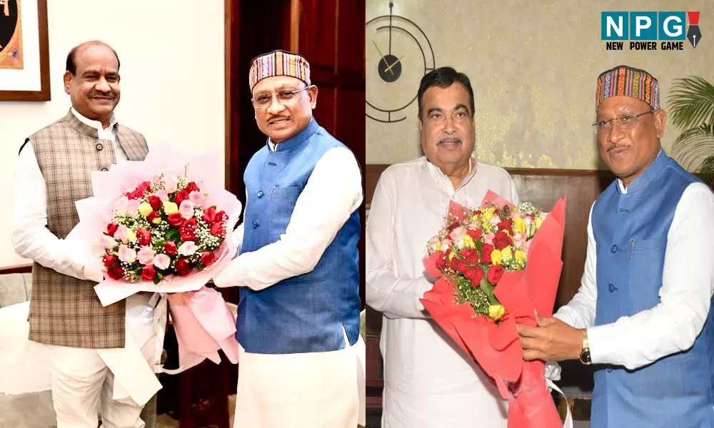 CM विष्णुदेव की नितिन गडकरी और लोकसभा अध्यक्ष से मुलाकात, छत्तीसगढ़ में सड़क परियोजनाओं और आदिवासी क्षेत्रों की कनेक्टिविटी पर चर्चा