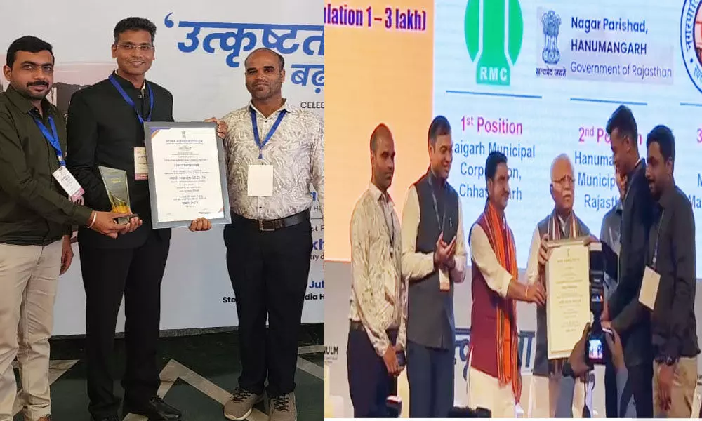 एक से तीन लाख आबादी वाले शहरों में रायगढ़ रहा सर्वश्रेष्ठ, दिल्ली में निगम कमिश्नर चंद्रवंशी हुए स्पार्क अवार्ड से सम्मानित…